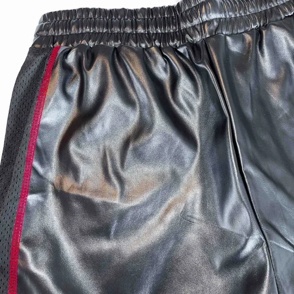 Leather(like) Shorts Black Men's Medium - Picture 8 of 10